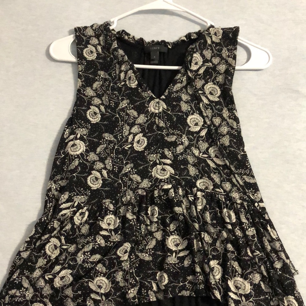 J.Crew Floral Print Tank Top